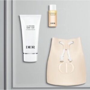 Dior Care Cleanser Kit With Pouch